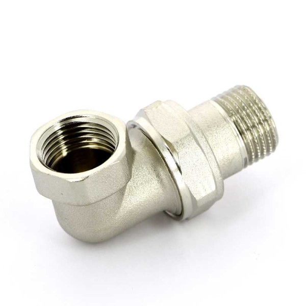 Сгон угловой Itap 1/2" ВН (никель) (1620012) Сгон угловой Itap 1/2" ВН (никель) (1620012)