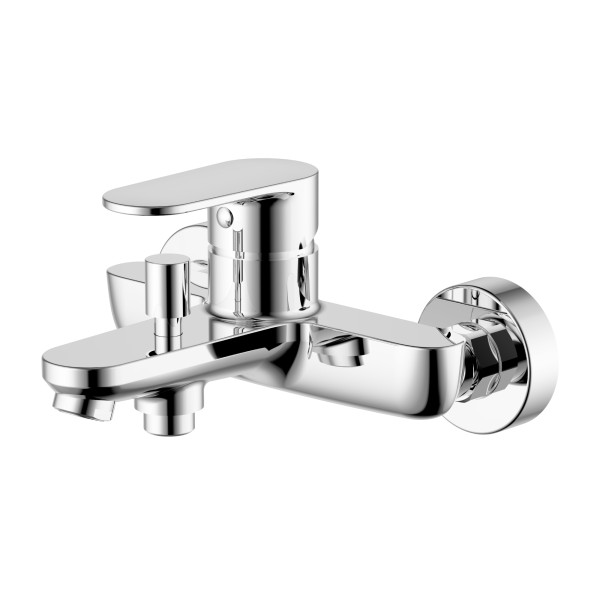 Смеситель для ваны и душа Aquatek Ника хром (AQ1840CR)