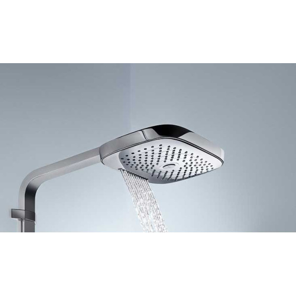 Система душевая Hansgrohe Raindance Select E 300 3jet хром (27127000) Система душевая Hansgrohe Raindance Select E 300 3jet хром (27127000)