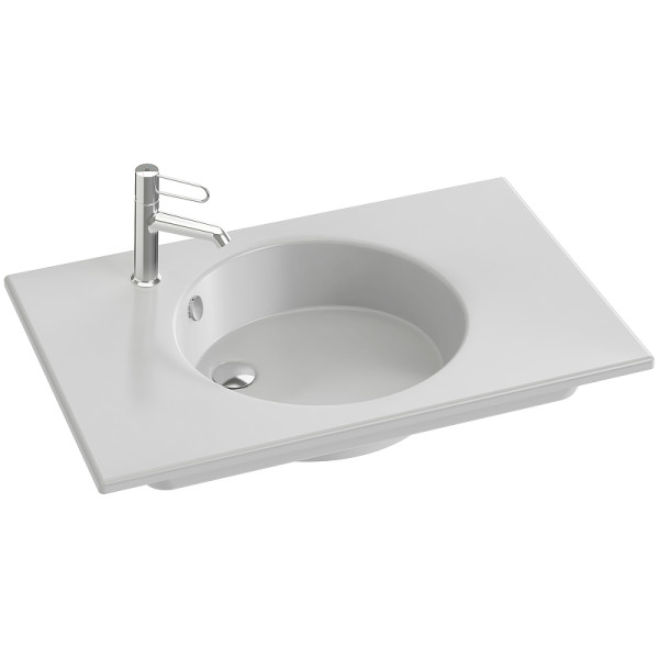 Раковина встраиваемая Jacob Delafon Odeon Rive Gauche 81x51,2 белая (EXAW112-Z-00) Раковина встраиваемая Jacob Delafon Odeon Rive Gauche 81x51,2 белая (EXAW112-Z-00)