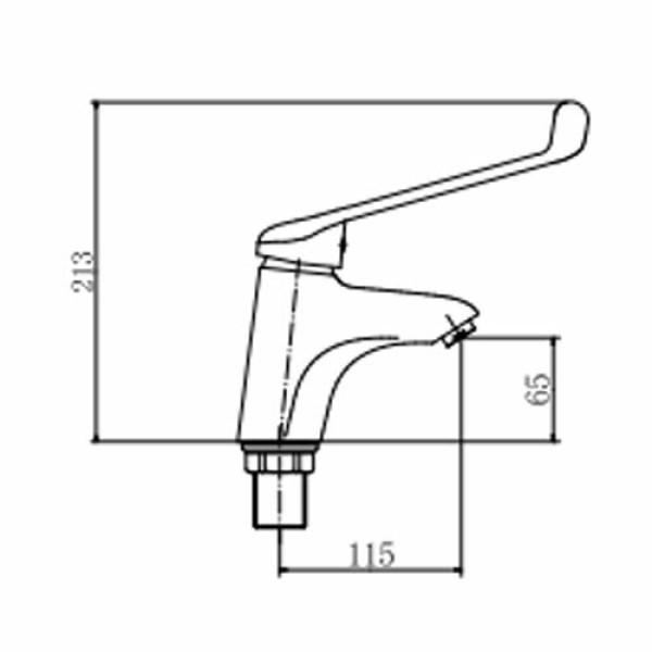 Смеситель для раковины Fashun хром (A1054) Смеситель для раковины Fashun хром (A1054)