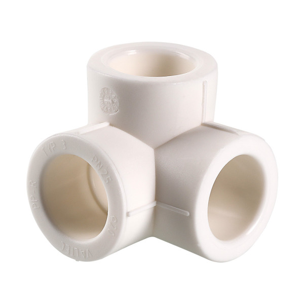 Тройник двухплоскостной PP-R 25 мм VALTEC (белый) VTp.738.0.025 Тройник двухплоскостной PP-R 25 мм VALTEC (белый) VTp.738.0.025