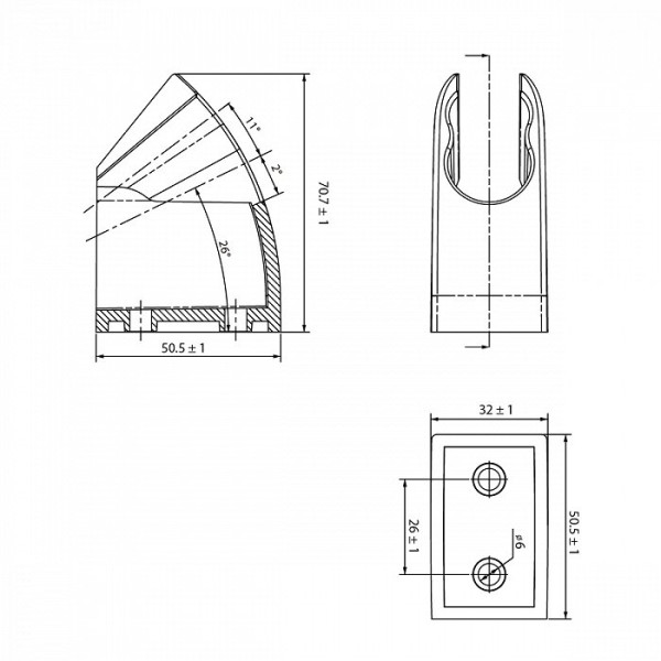 Держатель для лейки Iddis Oldie бронзовый (060BP00I53)