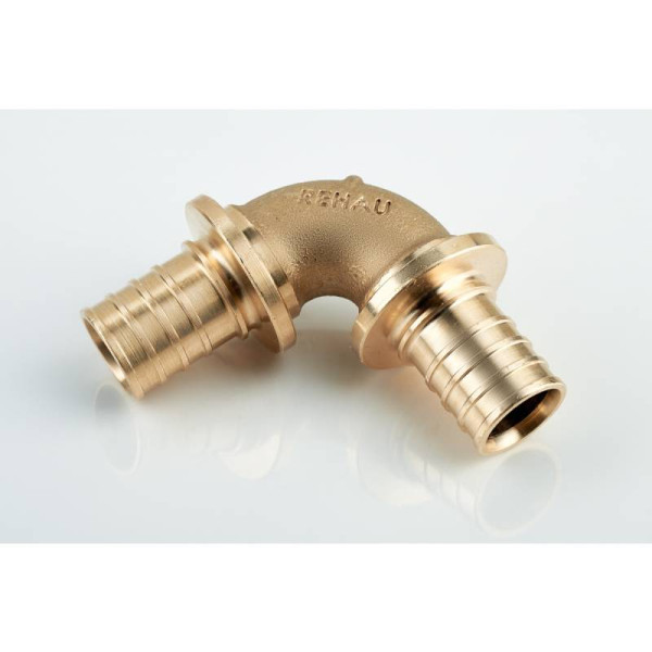 Соединение угловое Rehau Rautitan Platinum RX 16*16 (бронза) (13777011001)