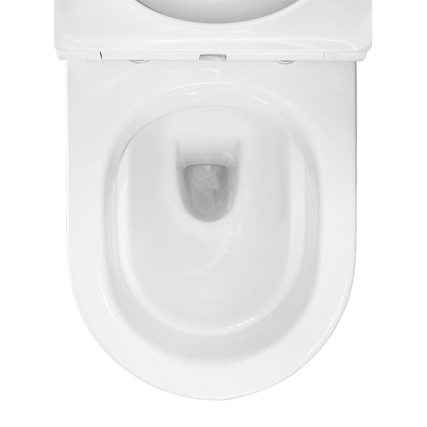 Унитаз напольный Azario Dante с сиденьем с микролифтом белый (AZ-93589)