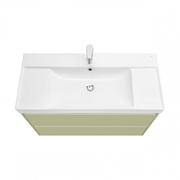 Тумба подвесная Roca Ona Olive 985x450x565 оливковый матовый (Z.RU93.0.835.5)