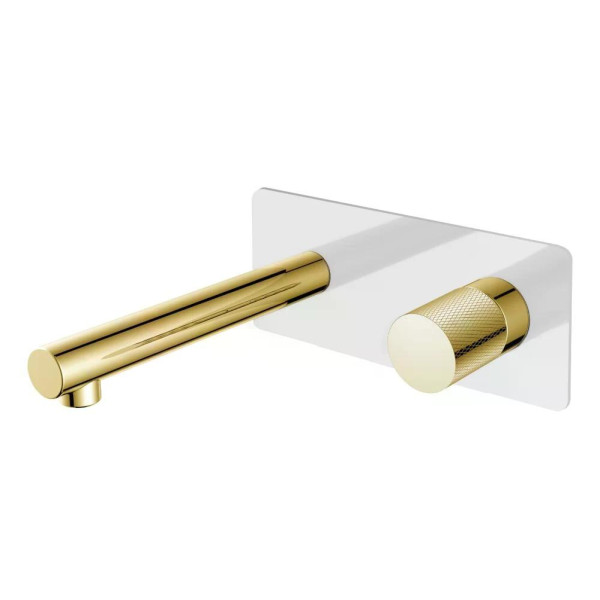 Смеситель для раковины Boheme Stick W (белый глянец) (125-WG.2)