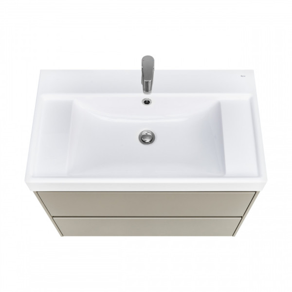 Тумба подвесная Roca Ona 785x450x565 бежево-серый матовый (A857630510) Тумба подвесная Roca Ona 785x450x565 бежево-серый матовый (A857630510)