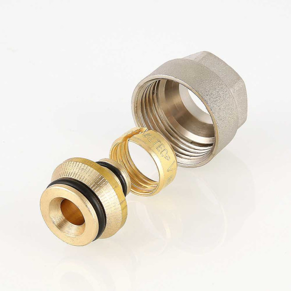 Переход коллекторный 16(2,0)*3/4"(18) (евроконус) Valtec для м/п трубы (VT.4420.NVE.16) Переход коллекторный 16(2,0)*3/4"(18) (евроконус) Valtec для м/п трубы (VT.4420.NVE.16)