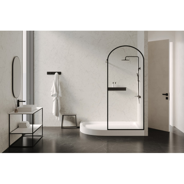 Душевой поддон Abber 120x130x90 белый (AD3E129 R)