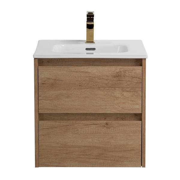 Тумба подвесная BelBagno Kraft 500x460x500 Rovere Nebrasca Nature/матовый (KRAFT-500-2C-SO-RNN)