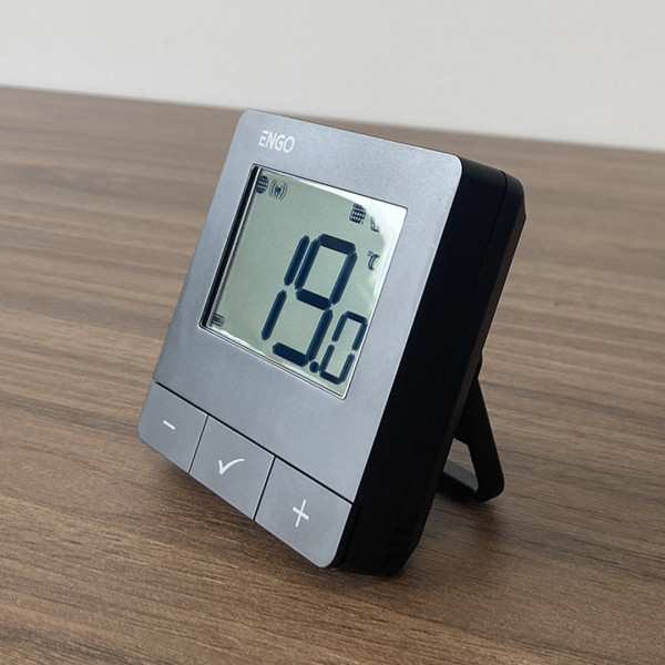 Терморегулятор Engo E20i беспроводной, Wi-Fi, 2*АА (черный) (E20i-W)