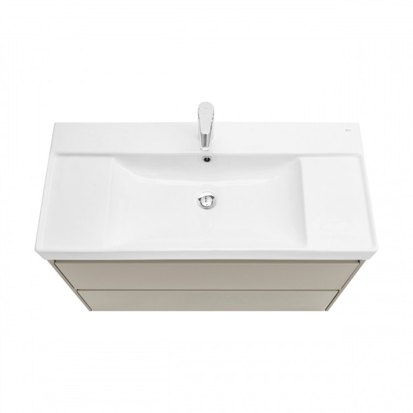 Тумба подвесная Roca Ona 985x450x565 серый матовый (A857616510)