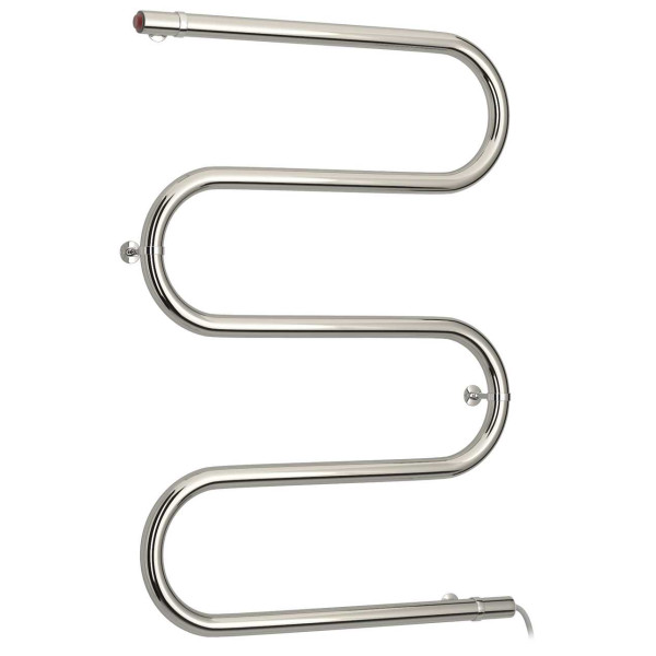 Полотенцесушитель электрический Стилье МS-образный 700x500 (64 Вт), хром (00504-7050) Полотенцесушитель электрический Стилье МS-образный 700x500 (64 Вт), хром (00504-7050)