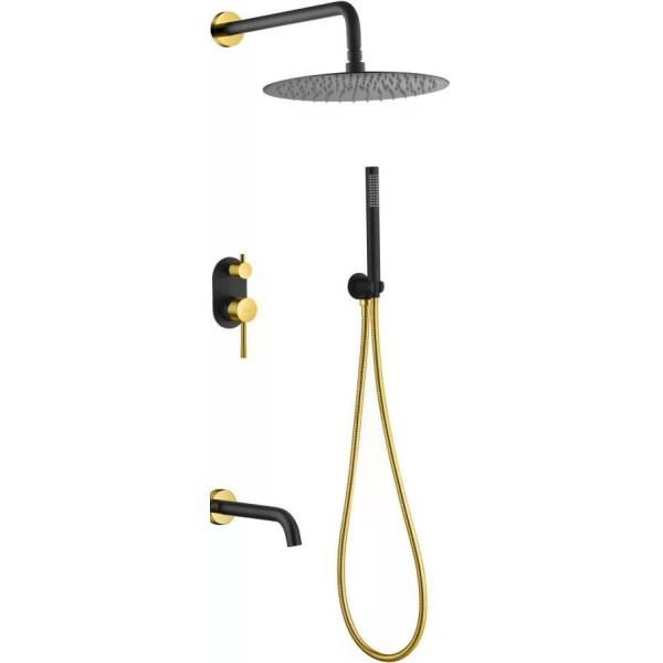 Душевая система Boheme Uno G (золото) (464-2-BG)
