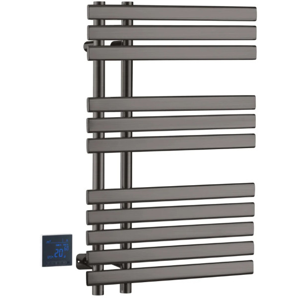 Полотенцесушитель электрический Boheme Venturo 500x800 GM (графит) (723-GM) Полотенцесушитель электрический Boheme Venturo 500x800 GM (графит) (723-GM)