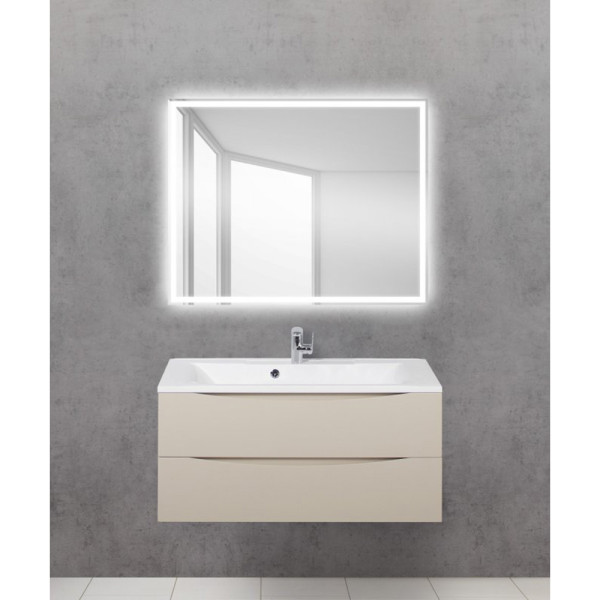 Зеркало с подсветкой BelBagno SPC-GRT 90x80 с подогревом (SPC-GRT-900-800-LED-TCH-WARM)