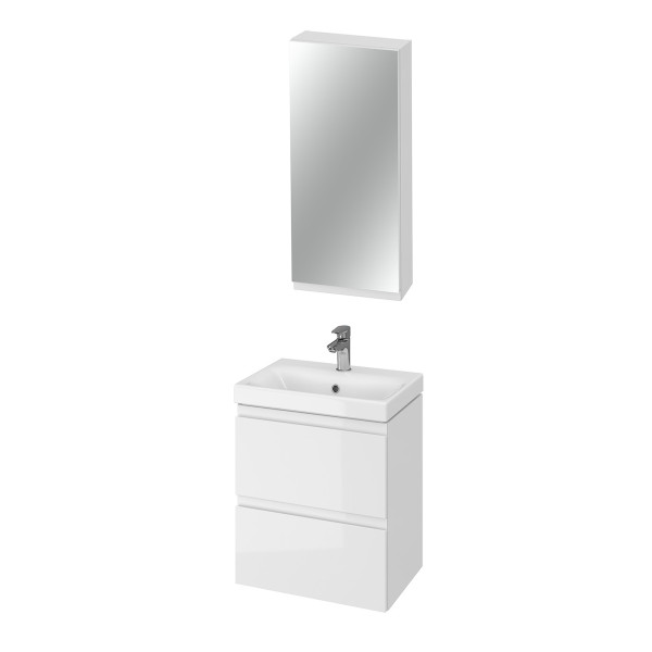 Тумба подвесная Cersanit Moduo Slim белый (SB-SZ-MOD-MO50Sl/Wh)