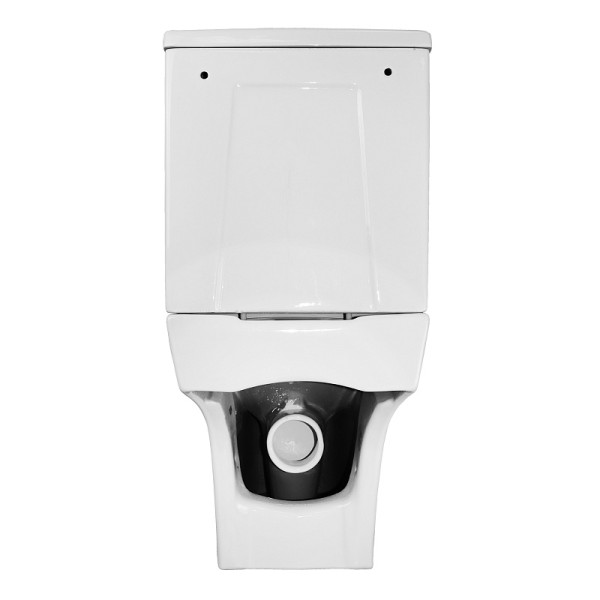 Унитаз напольный Azario Glory с сиденьем с микролифтом белый (AZ-49)