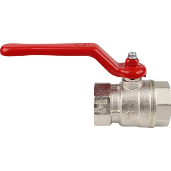 Кран 1" ВВ шаровый Stout стандартнопроходной (чёрная ручка) SVB-0011-000025 Кран 1" ВВ шаровый Stout стандартнопроходной (чёрная ручка) SVB-0011-000025