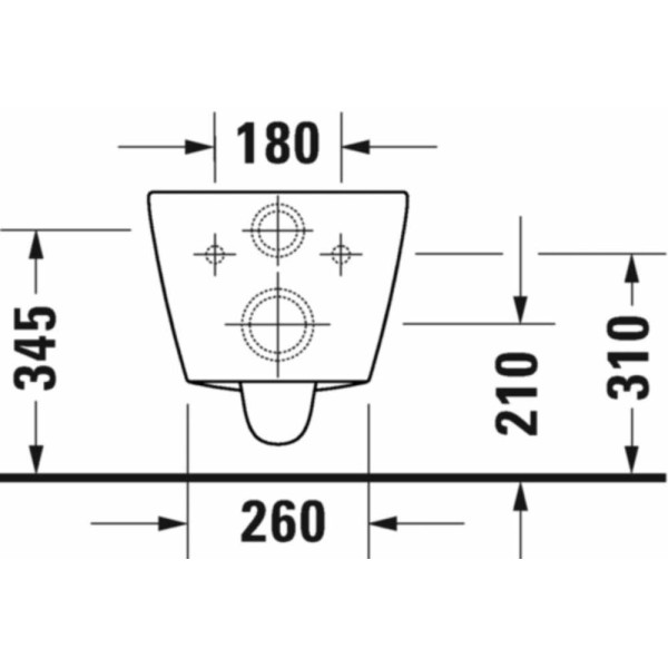 Унитаз подвесной Duravit D-NEO 37*54 (2587090000)