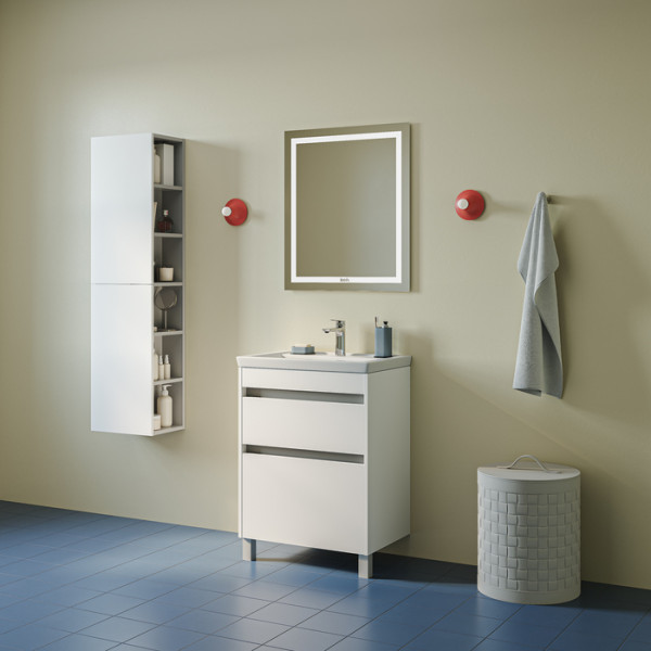 Тумба напольная Iddis Zodiac X 60 см белый подходит умыв. 4076000i28 (ZDX60WFi95)