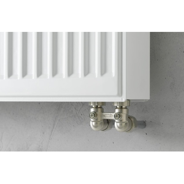 Радиатор стальной Purmo 300*1400 21 S CV Ventil Compact нижнее подключение (CV 21S-300-1400)