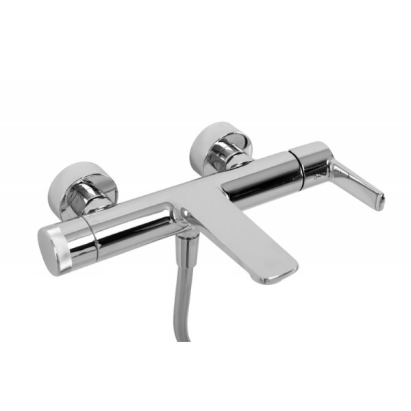 Смеситель для ванны и душа Cezares LUX хром глянцевый (LUX-VD-01)