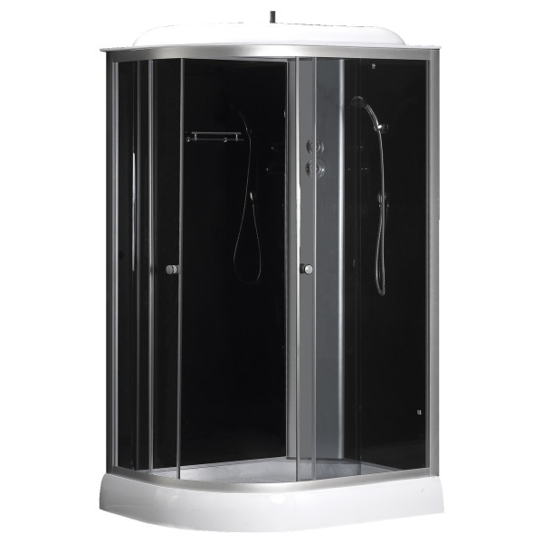 Душевая кабина Loranto Sunway 120x80 стекло прозрачное, профиль хром (CS-66121R G 120)