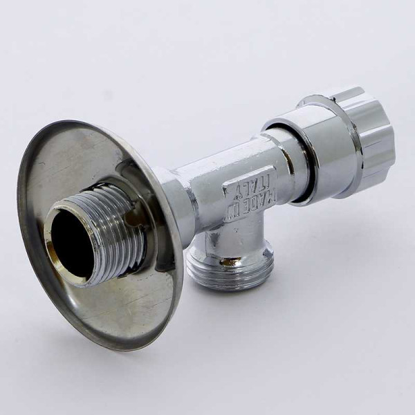 Кран угловой Itap 1/2"х1/2" НН вентильный (с чашкой) (3460012) Кран угловой Itap 1/2"х1/2" НН вентильный (с чашкой) (3460012)