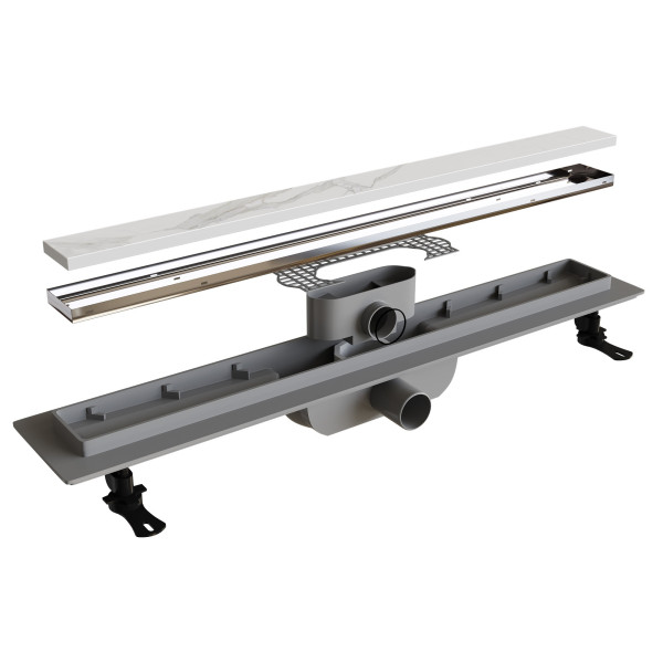 Душевой лоток RGW Drain Leo 600 хром (60211160-01) Душевой лоток RGW Drain Leo 600 хром (60211160-01)