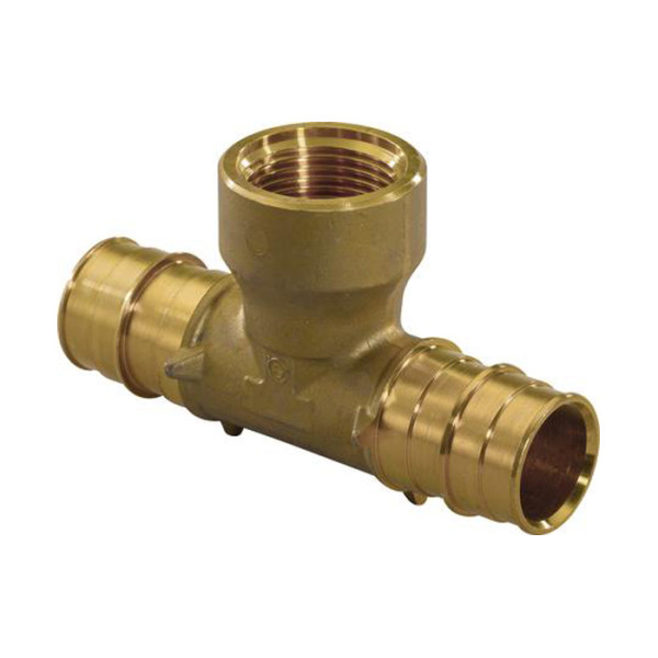 Тройник Uponor PE-Xa Q&E 20*1/2"В*20 (DR-латунь) (UP 1047886) Тройник Uponor PE-Xa Q&E 20*1/2"В*20 (DR-латунь) (UP 1047886)
