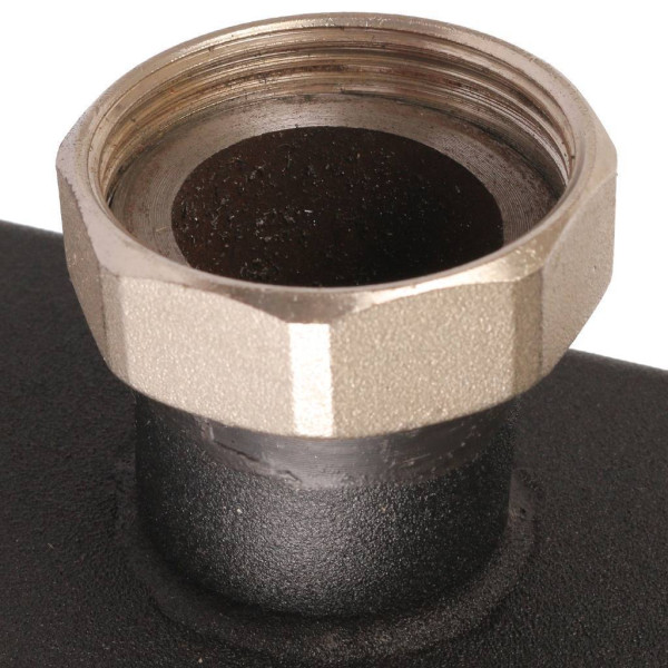 Коллектор распределительный Rommer 1 1/2" на 3(4) контура (сталь, до 85 кВт) (RDG-0017-004034) Коллектор распределительный Rommer 1 1/2" на 3(4) контура (сталь, до 85 кВт) (RDG-0017-004034)