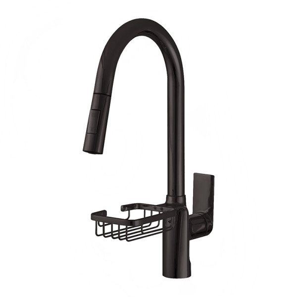 Смеситель для кухни Melodia Perfetto черный (MDV30200bk)