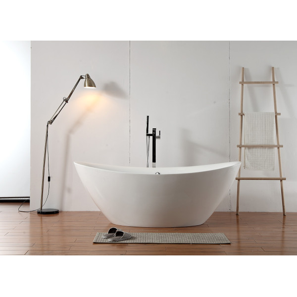 Ванна акриловая отдельностоящая Abber 180х87 белая (AB9248) Ванна акриловая отдельностоящая Abber 180х87 белая (AB9248)