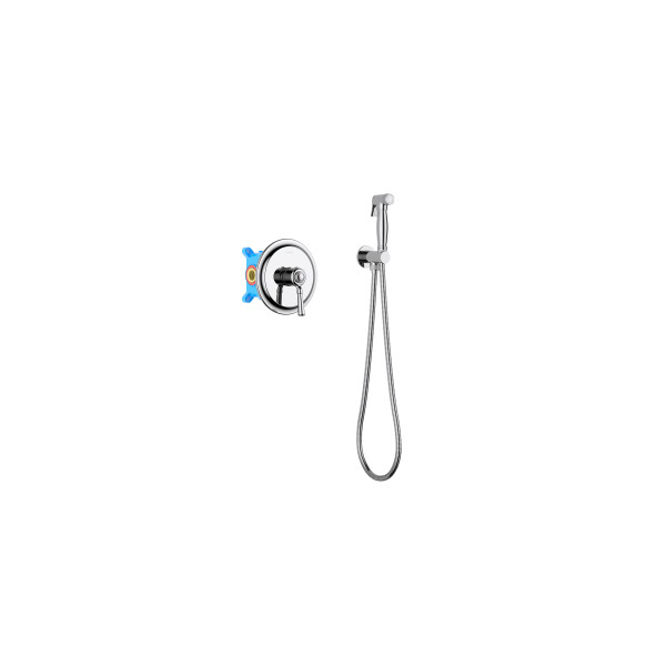 Смеситель с гигиеническим душем Aquatek Классик хром (AQ1519CR) Смеситель с гигиеническим душем Aquatek Классик хром (AQ1519CR)