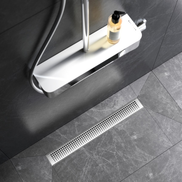 Душевой лоток AM.PM MasterFlow линейный универс затвор Cut Gradient 60 см сталь мат (W01SC-P11-060-01SB)