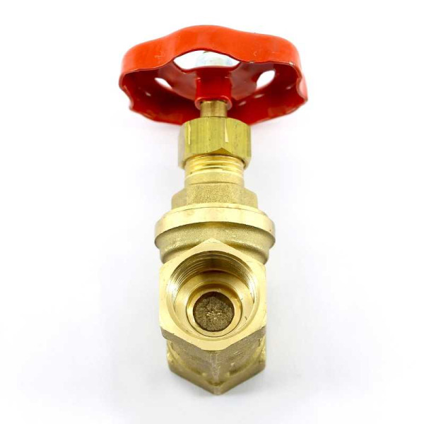 Задвижка клиновая Itap 1/2" PN 16 (красная ручка флаер) (1560012)