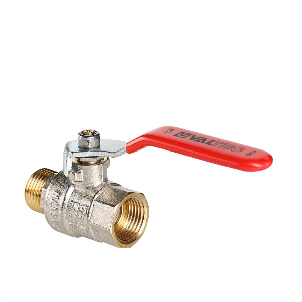 Кран 1 1/4" ВН шаровый Valtec Base (красная ручка) VT.215.N.07