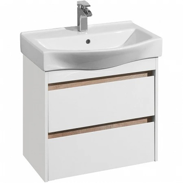 Тумба-умывальник Aquaton Нортон 65/1WH302501 раковина Беверли 65 (1A2488K0NT010)