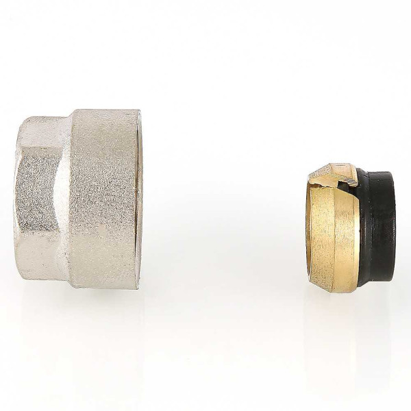 Переход коллекторный 15(1,0)*3/4"(18) (евроконус) Valtec для медной трубы (VT.4430.NVE.15)