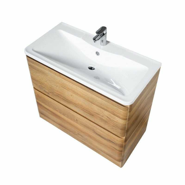 Раковина встраиваемая BelBagno 100 белая (BB1000/455-LV-MR-ALR) Раковина встраиваемая BelBagno 100 белая (BB1000/455-LV-MR-ALR)