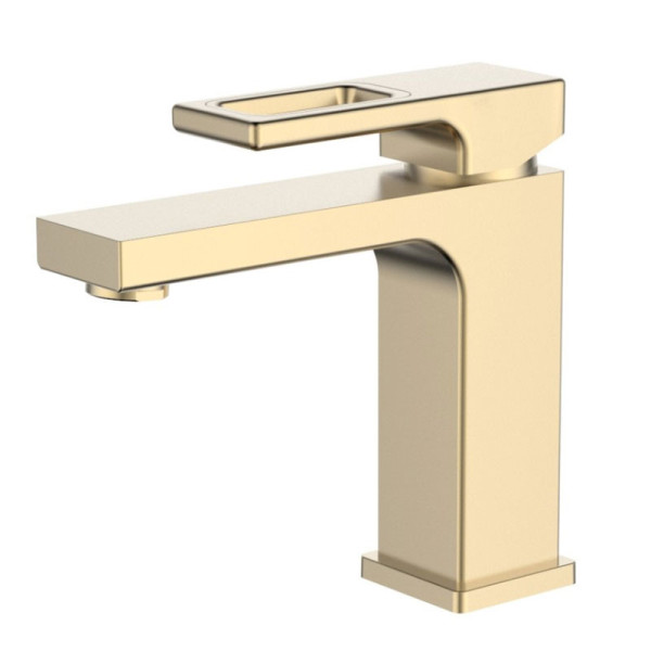 Смеситель для раковины Gerhans золотой (K11027Y) Смеситель для раковины Gerhans золотой (K11027Y)