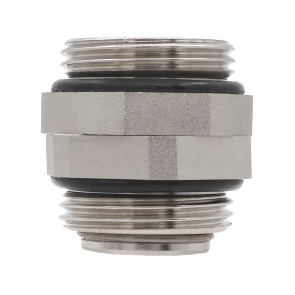 Ниппель сдвоенный 1" Vieir (с уплотнительными кольцами) (VRG55MM)