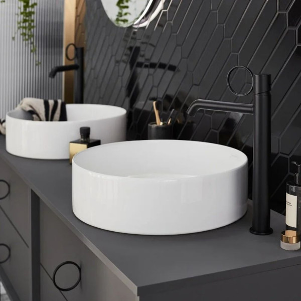 Смеситель для раковины Jacob Delafon Vivienne Signature черный (E38683-LB2-BL)