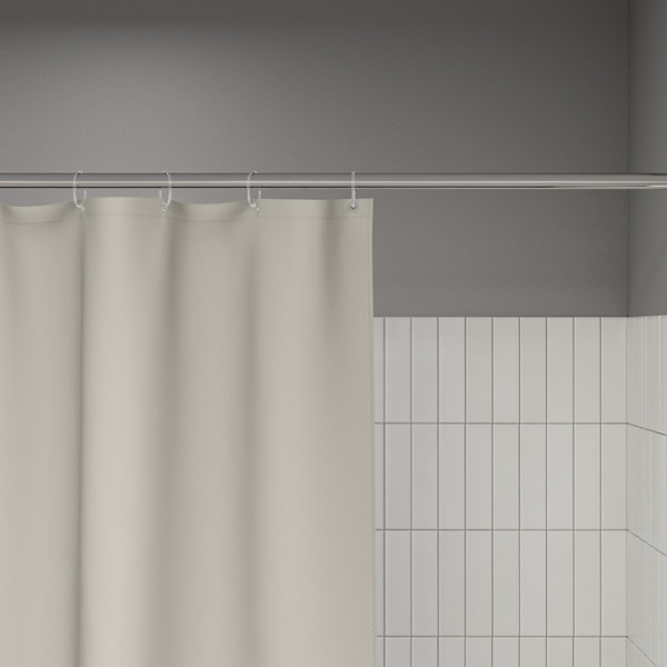 Шторка для ванн текстильная Iddis Base 240x200 бежевая (BL02P24i11) Шторка для ванн текстильная Iddis Base 240x200 бежевая (BL02P24i11)