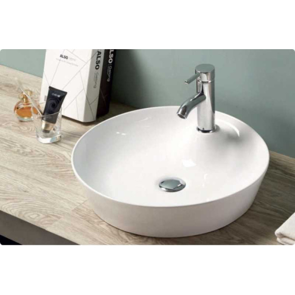 Раковина накладная Iddis 45x45 белая (BB1306)