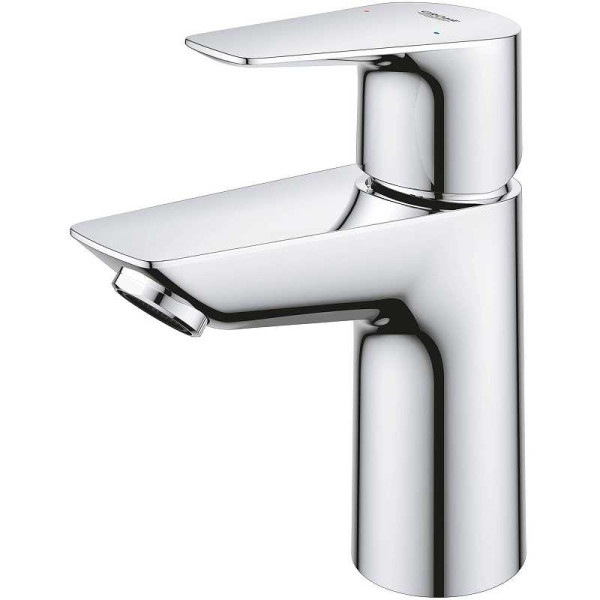 Смеситель для раковины Grohe BauEdge гладкий корпус, хром (23330001)