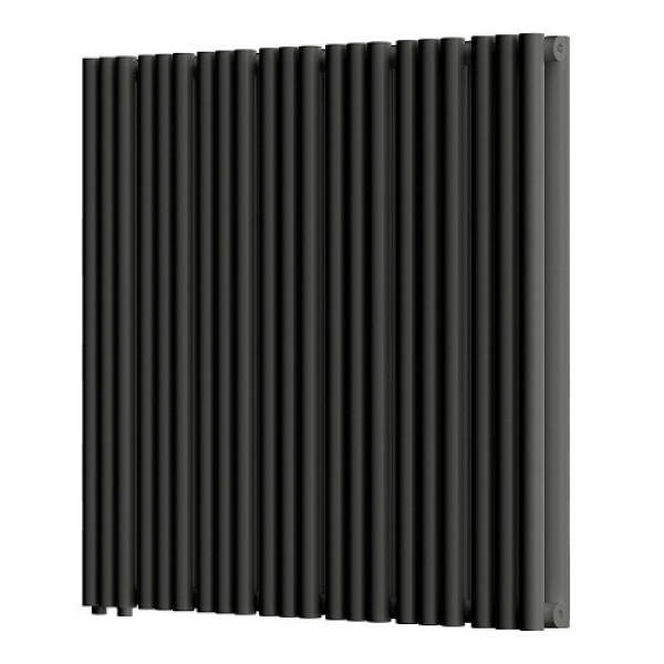 Радиатор стальной Empatiko нижнее подключение, угольный черный (Takt LR2-832-500 Coal Black)