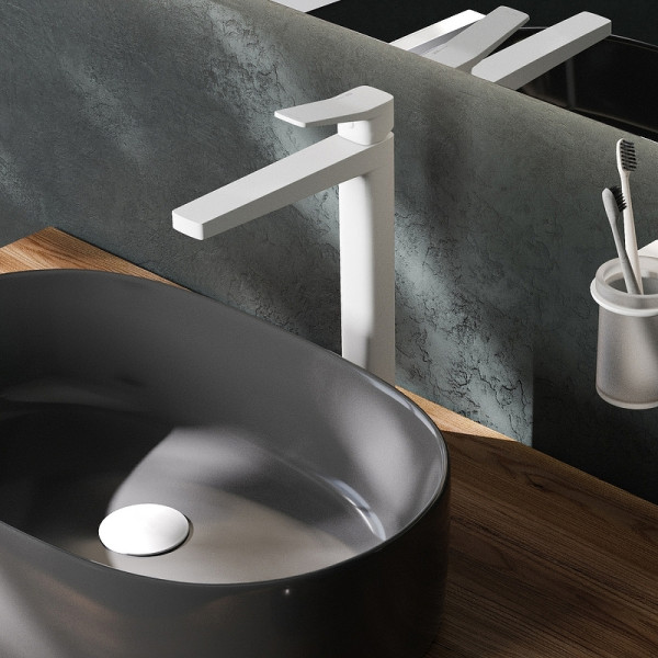 Смеситель для раковины WasserKRAFT белый (2303H) Смеситель для раковины WasserKRAFT белый (2303H)